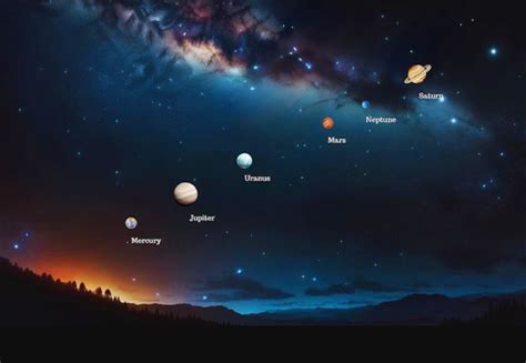 Parade Of Planets Six Planets To Line Up In The Skies In Rare Cosmic