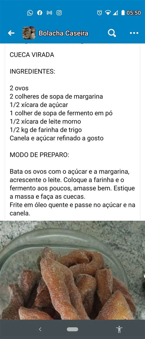 Pin De Sirlei Souza Antunes Em Cueca Virada Receitas Deliciosas