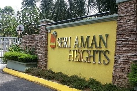 Semi Detached For Auction At Seri Aman Heights Taman Desa Aman Sungai