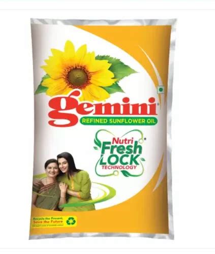 Poly Unsaturated Vitamin A Gemini Refined Sunflower Oil Packaging Type