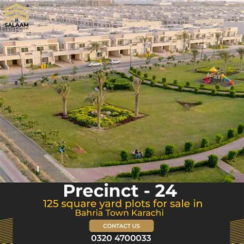 Precinct 24 125 Square Yard Plots In Bahria Town Karachi