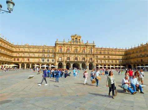 Salamanca Square, Plaza Mayor Editorial Stock Photo - Image of ...