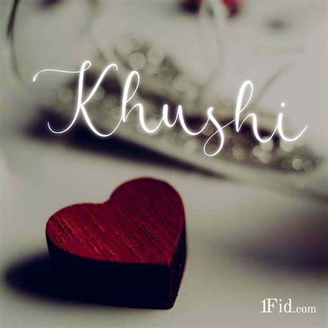 Khushi Name Images