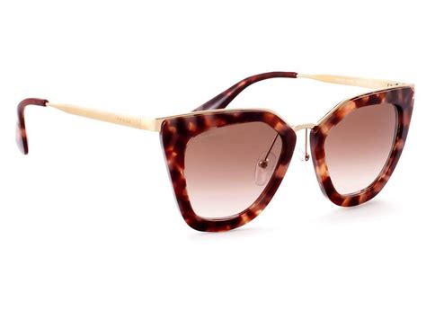 Prada Spr 53s Ue0 0a6 Brown Brown Gradient Sunglasses Ebay