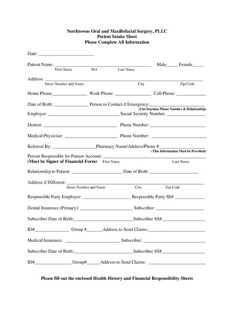 Fillable Online Doctor Referral Form Northwest Oral Maxillofacial