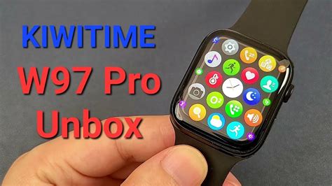 KIWITIME IWO W97 PRO Smartwatch Unbox Latest Super Cheap Watch Series 7