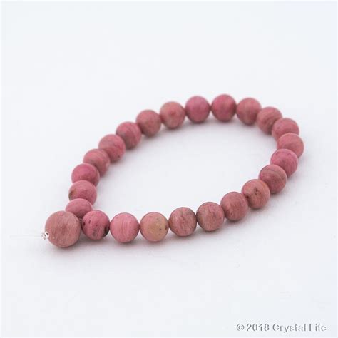 Rhodonite Power Bracelet Crystal Life Technology Inc