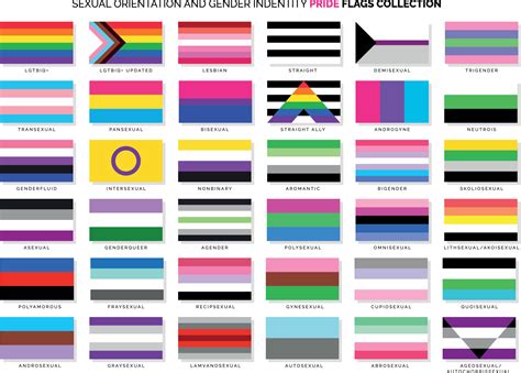 Sexual Orientation and Gender Identity Flags 7657349 Vector Art at Vecteezy