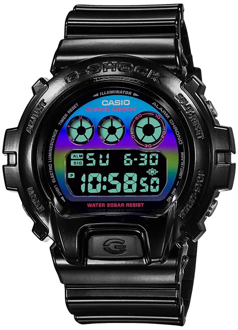 G SHOCK DW 6900RGB 1ER Casio G SHOCK VIRTUAL RAINBOW Zegarek Net