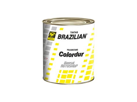 Tinta Esmalte PU BRANCO BANCHISA LISA FIAT 96 249F COLORDUR 675ml