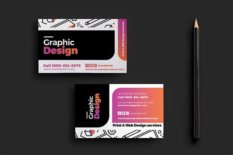 Graphic Designer Business Card | Business Card Templates ~ Creative Market