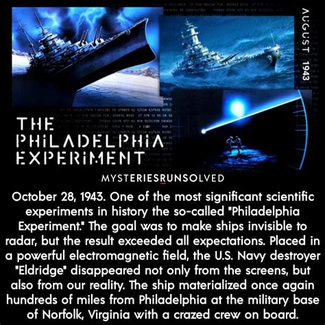 The Mysterious Philadelphia Experiment: Unveiling the Truth