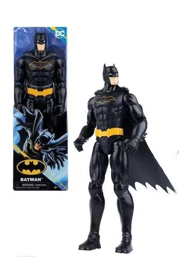 Figura Batman Traje Negro Batman Dc Cm Spin Master Cuotas Sin Inter S