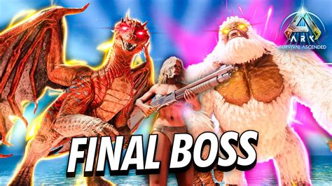 BATALLA FINAL Vs TODOS los BOSSES 🔥 ARK ASCENDED #6 🔥 ARK Survival ...