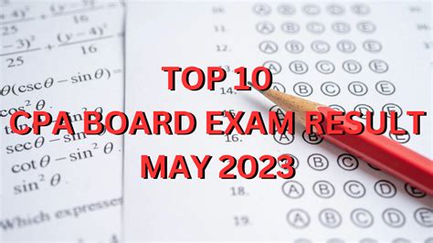 Top 10 Cpa Board Passers May 2023 Result Attracttour