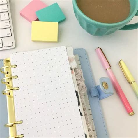 Free Printable Dot Grid Insert For Personal Size Planner