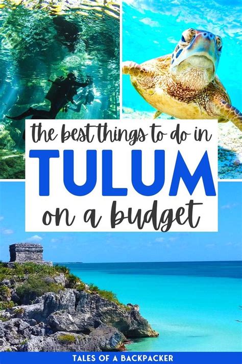 Backpacking Tulum What To Do In Tulum On A Budget Mexico Travel