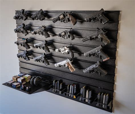 DIY Pistol Storage Ideas Secure Safe Pistol Storage Hold Up Displays