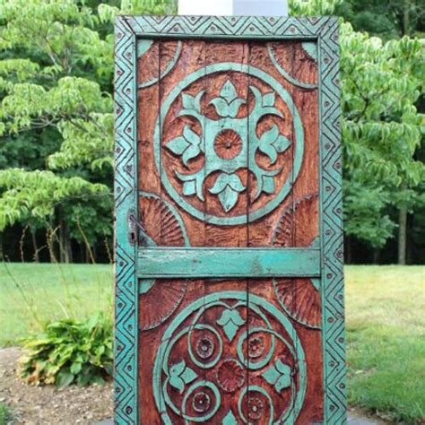 Handcrafted Entry Front Door Antique Barn Doors Custom Size Etsy