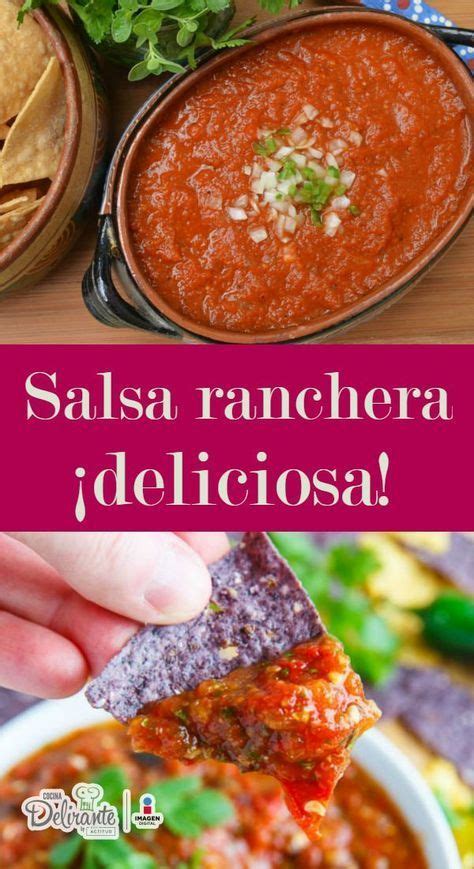 Cocina Una Perfecta Salsa Ranchera Con Esta Receta Recetas Mexicanas