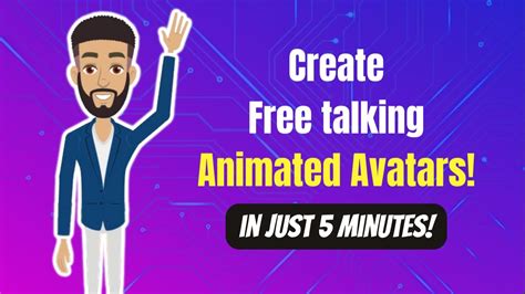 How To Create Talking Animated Avatars For Free In Just 5 Mins Youtube