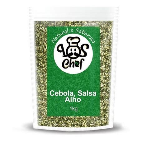 Tempero Cebola Salsa E Alho Kg Desidratado Premium Natural Shopee Brasil