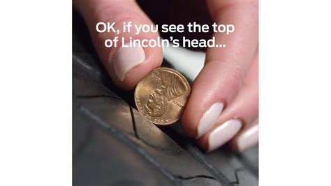 How To Check Your Tire Wear Using A Penny YouTube