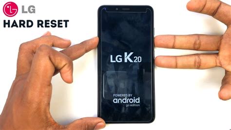 Lg K20 Hard Reset Remove Screen Lock Youtube