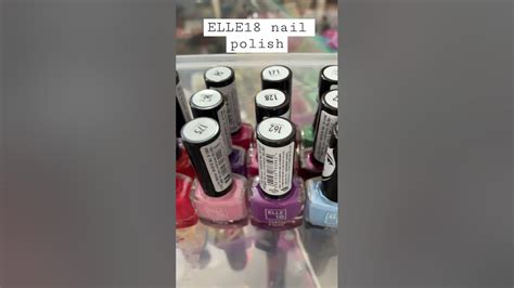 Elle18 Nail Polish Elle 18 Nail Paint Nail Paint For Cosmetic