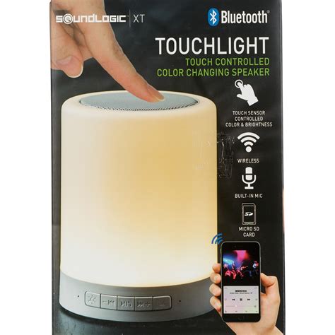 Soundlogic Xt Touchlight Color Changing Bluetooth Speaker Pick Up In