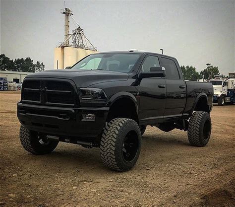 Jacked Up Trucks Dodge Trucks Ram Cool Trucks Pickup Trucks Dodge