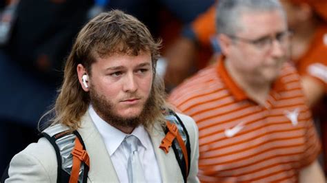 Texas QB Quinn Ewers Cuts Glorious Mullet After Three Years, A Ti