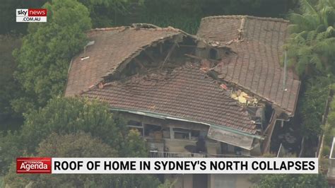 Roof Collapses At Home In Sydneys North Sky News Australia