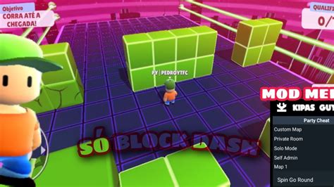 Como jogar o treino do block DASH solitário stumble guys YouTube