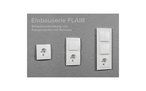 Schalter Und Steckdosen Set Mcpower Flair Einsteiger Teilig Wei