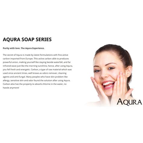 Aqura Bath Soap Soap Bulat 100g Shopee Malaysia