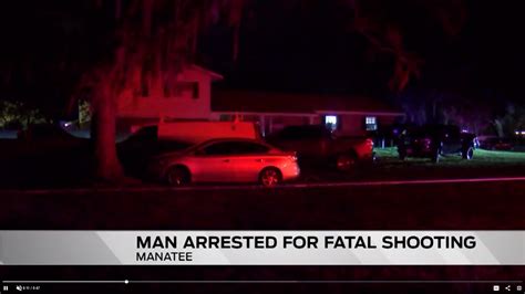 Man Arrested In Manatee After Fatal Shooting The Suncoast News And Scoop