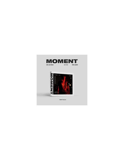 Kim Jae Hwan Nd Mini Album Moment Night Ver Cd Poster