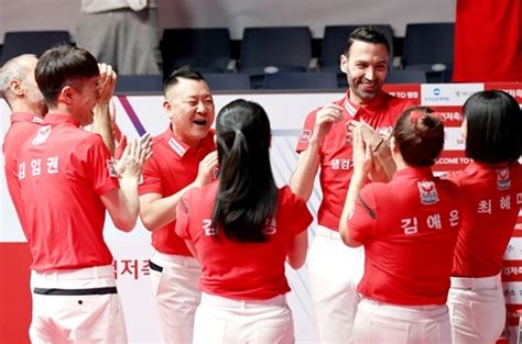 ‘필리포스 사이그너 활약에 전통강호 웰컴저축銀 부활휴온스 꺾고 3연승 질주 Pba팀리그 Mk빌리어드