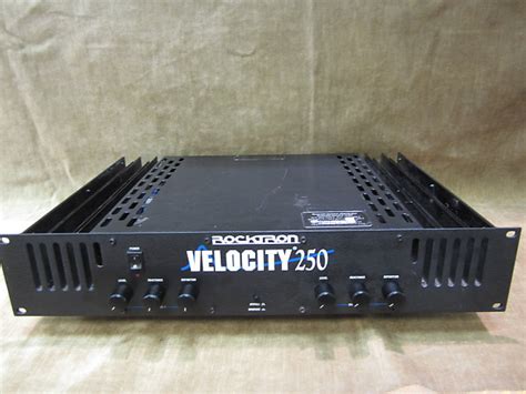 2000 S Rocktron Velocity 250 Guitar Power Amp 125 Watts Reverb