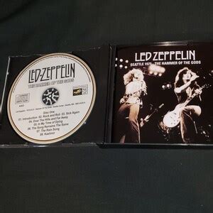 Led Zeppelin 4 CD Set Hammer Of The Gods Live Seattle 1975 Robert Plant