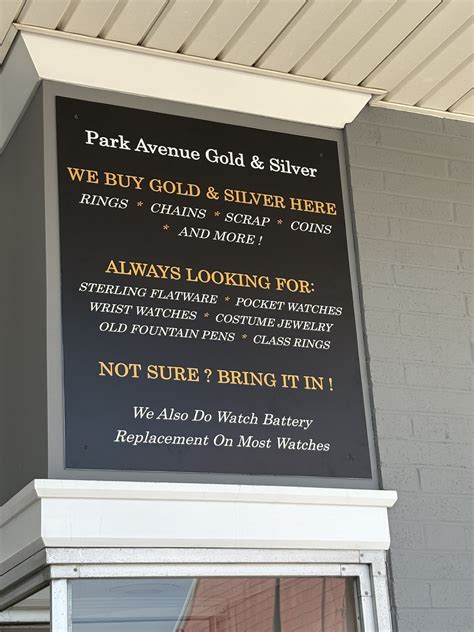 Park Avenue Gold & Silver | Columbiana OH