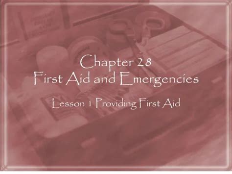 Ppt Medical Emergencies And First Aid Powerpoint Presentation Free