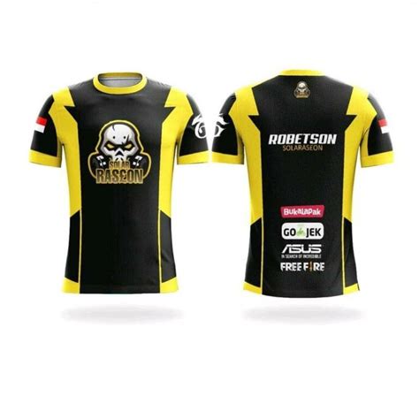 Jual Jersey Gaming Freefire Custom Logo Nickname Shopee Indonesia