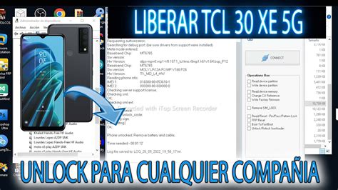 Liberar Unlock Tcl Xe G Cambiar De Compa Ia Facil Y Rapido En Un