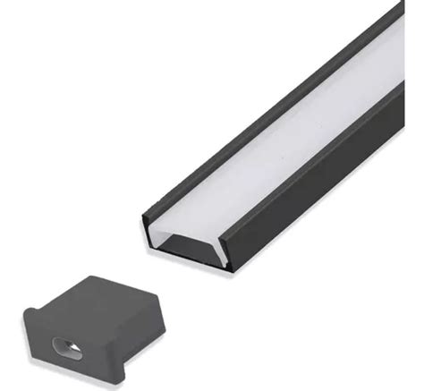 Perfil Slim Sobrepor Para Fita Led Metros Alum Nio X Mm R Em