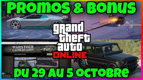 PROMOS ET BONUS DE LA SEMAINE GTA 5 ONLINE 2 VOITURES GRATUITES YouTube