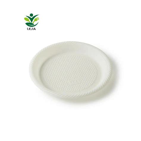 Eco Friendly Products Disposable Tableware Biodegradable Round