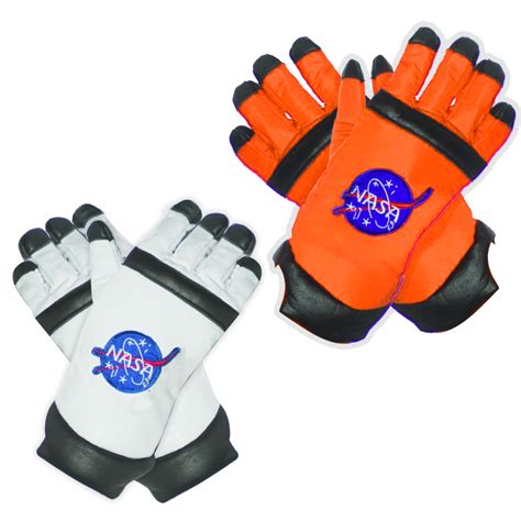 Costume Fabric NASA Astronaut Gloves Adult Size - Cappel's