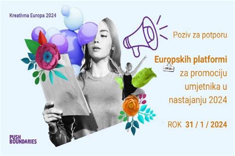 Kreativna Europa Potpora Za Europske Platforme Za Promociju Umjetnika